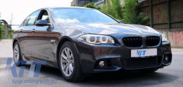 Капаци за фарове за мъгла подходящи за BMW 5 Series F10 F11 NON-LCI LCI (2010-2017) Броня M-Technik LCI дизайн-image-6029387