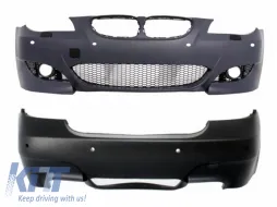 image-64-Комплект за каросерия Предна и Задна Броня , подходяща за BMW 5 Series E60 (2007-2010) LCI M5 Дизайн с PDC 18 мм