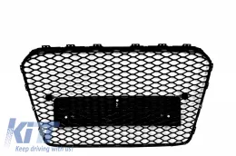 Предна Решетка без значки, подходяща за AUDI A5 8T (2012-2015) RS Дизайн Piano Black-image-6028669