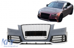 Предна Броня подходяща за Audi A5 8T Pre Facelift (2008-2011) RS5 Дизайн-image-6067840