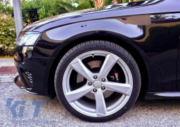 Предна Броня подходяща за Audi A4 B8 Pre-Facelift (2008-2011) RS4 Дизайн-image-6034191
