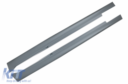 Предна Броня със Прагове подходяща за BMW F10 F11 5 Series (2011-2014) M-Technik Дизайн Без Фарове за мъгла-image-6098421