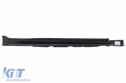 Предна Броня със Прагове подходяща за BMW F10 F11 5 Series (2011-2014) M-Technik Дизайн Без Фарове за мъгла-image-6098424