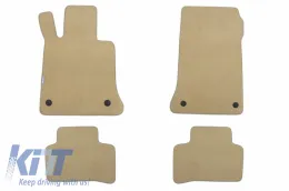image-27-Floor mat Carpet beige suitable for MERCEDES GLK (X204) 06/2012-08/2015