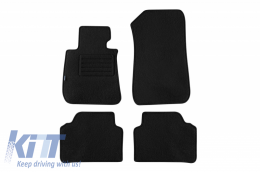 image-30-Floor mat Carpet graphite suitable for BMW 3er (E90) Limousine 2005-01/2012, 3er (E91) Touring 2005-08/2012