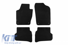 image-10-Floor mat Carpet graphite suitable for VW Polo (6R) 06/2009-09/2017, Cross Polo 2010-09/2017