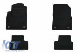 image-69-Floor mat Carpet graphite suitable for OPEL Astra J 11/2009-08/2015, Astra J Sports Tourer 11/2010-03/2016, Astra J GTC 11/2011, Cascada 04/2013