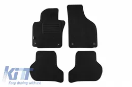 image-3-Floor mat Carpet graphite suitable for SKODA Octavia II Limousine 01/2008-01/2013, Kombi 01/2008-04/2013