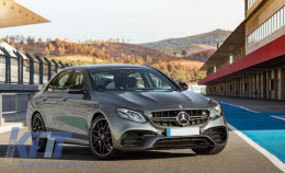 Външен комплект за Екстериор , подходящ за Mercedes E-Class W213 (2016-2019) E63 Дизайн Накрайници на ауспуха-image-6027868