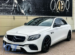 Външен комплект за Екстериор , подходящ за Mercedes E-Class W213 (2016-2019) E63 Дизайн Накрайници на ауспуха-image-6047581