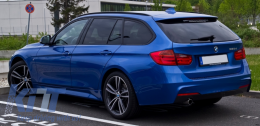 Задна Броня , подходяща за BMW F31 3 Series Touring Non LCI & LCI (2011-2018) M-Technik Дизайн Single Outlet-image-6027944