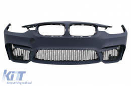 image-16-Предна Броня, подходяща за BMW 3er F30 (2011-up) M3 Дизайн Без Фарове за мъгла