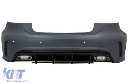 image-12-Rear Bumper suitable for Mercedes A-Class W176 (2012-2018) A45 Design