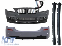 image-32-Complete Body Kit M-Performance Design with Front Grills Kidney 3 Colors M-Power Look suitable for BMW F10 5 Series 2011+