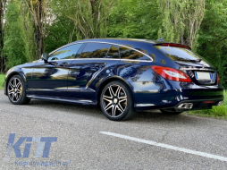 Накрайници за ауспух подходящи за Mercedes M-Class W166 (2012-2015) CLS-Class W218 Facellift CLS63 Хром Edition-image-6045334