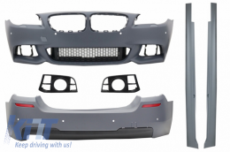 image-48-Пълен комплект за каросерия, подходящ за BMW F10 5 Series (2014-2017) Facelift LCI M-Technik Дизайн