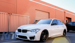 Предна Броня подходяща за BMW 3 Series F30 F31 Non LCI & LCI (2011-2018) M3 Sport EVO Дизайн-image-6032793