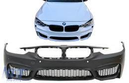 Предна Броня подходяща за BMW 3 Series F30 F31 Non LCI & LCI (2011-2018) M3 Sport EVO Дизайн-image-6092614