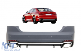 Задна Броня, подходяща за Audi A5 F5 (2017-up) Quattro RS5 Дизайн-image-6078560