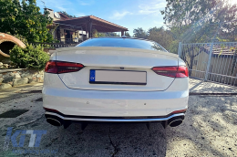 Задна Броня, подходяща за Audi A5 F5 (2017-up) Quattro RS5 Дизайн-image-6105354