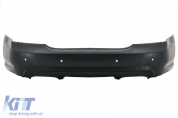 Боди комплект, подходящ за MERCEDES Benz W221 2005-2011 A-Design с Централна решетка Piano Black и Накрайници за ауспух Черен Edition-image-6030316