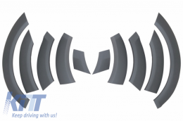 Комплект каросерия Арки на колелата Подложки Степенки подходящи за Audi Q7 4L (2006-2010) Офроуд пакет Странични лайстни-image-6030724