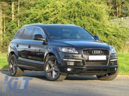 Комплект каросерия Арки на колелата Подложки Степенки подходящи за Audi Q7 4L (2006-2010) Офроуд пакет Странични лайстни-image-6030733