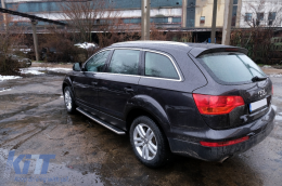 Комплект каросерия Арки на колелата Подложки Степенки подходящи за Audi Q7 4L (2006-2010) Офроуд пакет Странични лайстни-image-6076520