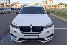 Боди комплект Предна Броня Липна и въздушен дифузьор подходящ за BMW X5 F15 (2014-2018) Aero Package M Design-image-6031313