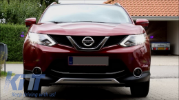 Метални кори Предна и Задна извън пътя, подходящи за NISSAN Qashqai J11 (2014-нагоре)-image-6032881