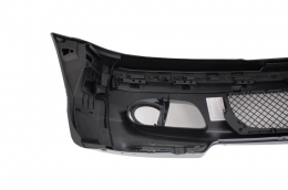 Предна Броня подходяща за BMW 3 Series E46 Купе Кабрио (1999-2007) M-tech M-technik M-Sport II Дизайн с димни Фарове за мъгла за дим-image-6031113