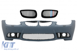 image-38-Body kit Bumper Grilles 3 Color Kidney suitable for BMW 3 E92 E93 (2006-2009) M3 Design PDC SRA