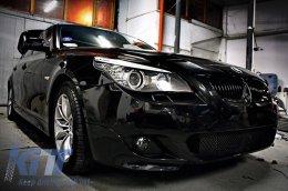 Предна Броня със Прагове , подходящи за BMW 5 Series E60 E61 Non-LCI (2003-2007) M-Technik Дизайн-image-6031679