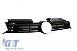 Предна Решетка , подходяща за VW Golf VI (2008-2012) с Ксенон Фарове Osram Хром LED Динамичен последователни Въртящи се светлини R20 Дизайн-image-6031809