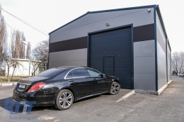 Накрайници за ауспух подходящи за Mercedes S-Class W222 E-Class W212 S212 Facelift CLS W218 SL-Class R231 E63 S63 SL65 Дизайн-image-6091100