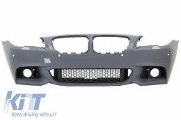 image-24-Front Bumper suitable for BMW 5 Series F10 F11 LCI (2014-2017) M-Technik Design Without Fog Lamps