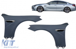 Предни калници подходящи за BMW 6 Series M6 F06 Grand Купе F12 Кабрио F13 Купе (2011-2017)-image-6086807