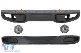 image-11-Метален комплект за каросерия, подходящ за Jeep Wrangler Rubicon JK (2007-2017) 10th Anniversary Hard Rock Стил