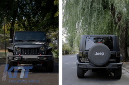 Метален комплект за каросерия, подходящ за Jeep Wrangler Rubicon JK (2007-2017) 10th Anniversary Hard Rock Стил-image-6032943