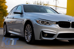 Предна Броня със Прагове , подходящи за BMW 3 Series F30 F31 Non LCI & LCI (2011-2018) M3 Sport EVO Дизайн-image-6055285