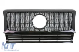 image-49-Предна Решетка , подходяща за Mercedes G-Class W463 (1990-2014) New G63 GT-R Panamericana Дизайн Piano Black