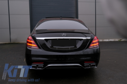 Пълен комплект за каросерия, подходящ за Mercedes S-Class W222 Facelift (2013-06.2017) S63 Дизайн-image-6056618