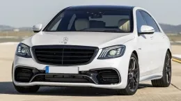 Пълен комплект за каросерия, подходящ за Mercedes S-Class W222 Facelift (2013-06.2017) S63 Дизайн With Централна решетка Piano Black-image-6034023
