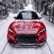 Комплект за тяло, подходящ за Audi A5 F5 Sportback (2017-2019) Quattro RS5 Дизайн със Прагове-image-6040198