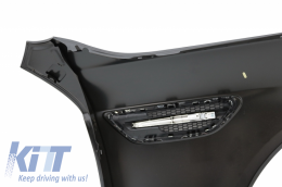 Предна Броня с Предни калници , подходяща за BMW 5 Series F10 F11 (2011-2017) PDC SRA M5 Дизайн-image-6059767