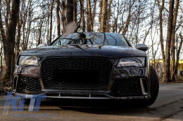 Предна Броня подходяща за Audi A7 4G Pre-Facelift (2010-2014) RS7 Дизайн с Решетка-image-6041121