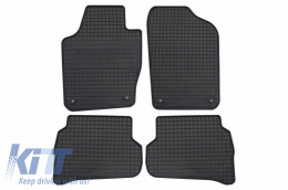 image-29-Floor rubber mat graphite suitable for VW Polo (6R) 06/2009-09/2017, Cross Polo 2010-09/2017