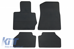 image-11-Floor Mats Rubber Mats suitable for BMW 5 Series F10 (2010-2017) Black