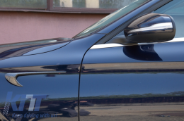 Отвори на страничните калници Облицовка на крилото, подходяща за Mercedes C-Class W205 S205 E-Class W213 S213 Карбон-image-6044232