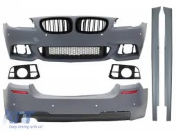 image-53-Пълен комплект за каросерия с бъбрекови Решетки , подходящ за BMW F10 5 Series (2014-2017) Facelift LCI M-Technik Дизайн